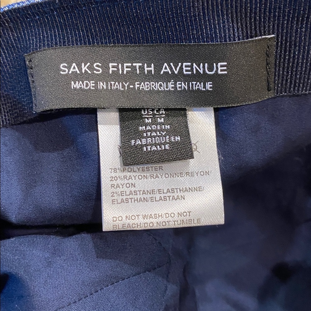 Saks Fifth Avenue Blue Hat - Picture 5 of 5